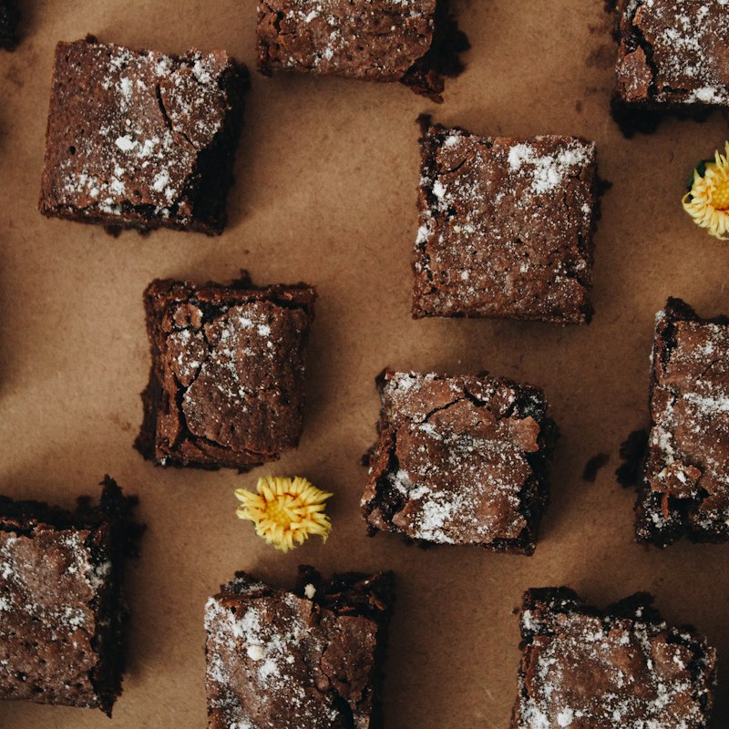 Brownies de chocolate